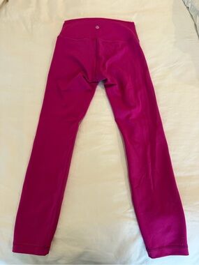 lululemon athletica Kids Magenta Leggings
